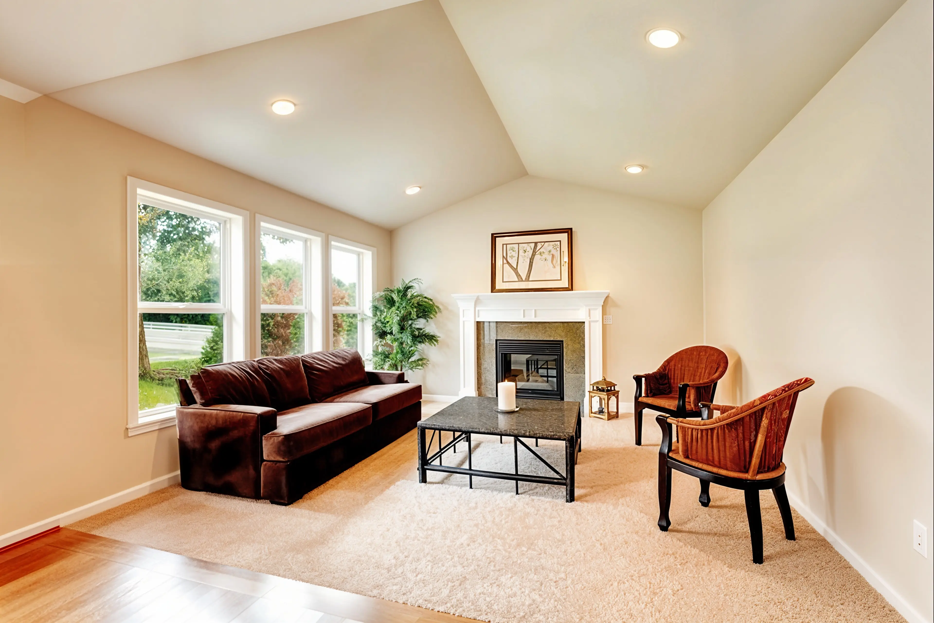 Sala amueblada con ModiHogar